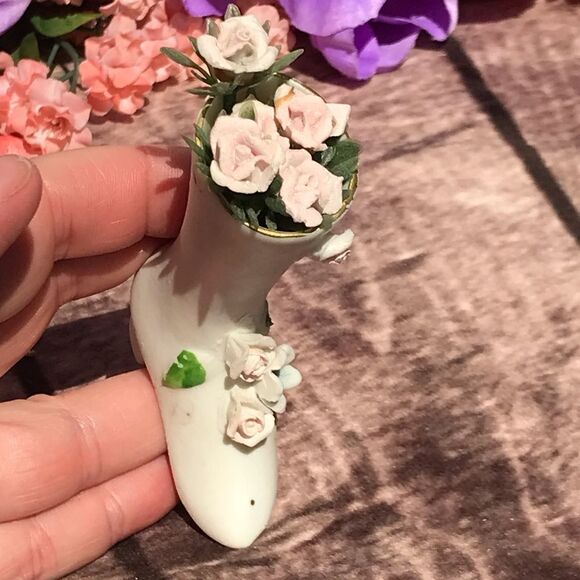 Vintage Porcelain Boot - Picture 5 of 8